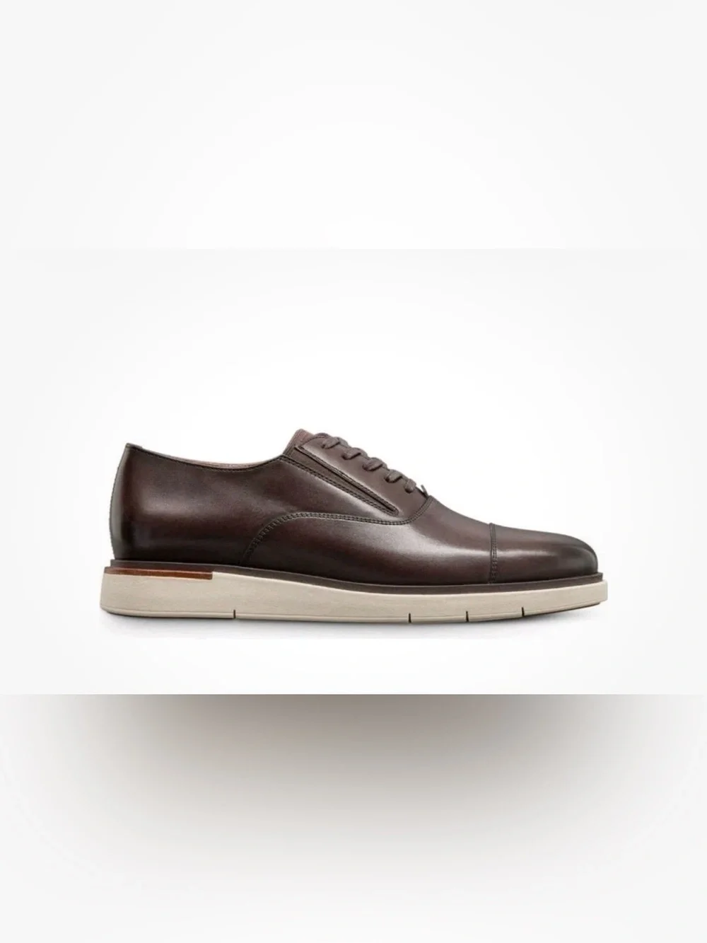 Allen Edmonds Carson Slip On Hybrid Tie 7392 Espresso Brown Oxford Men's SIZE9.5